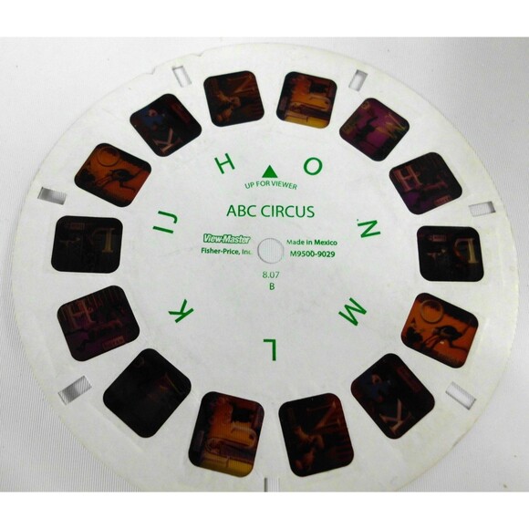 Vintage View Master Reel Reels ABC Circus Set of 3 Complete - Picture 3 of 4